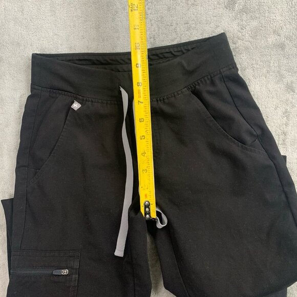 Figs Scrub Pants Womens XXS Zamora Jogger Nurse Workwear Black Medical RN - Picture 8 of 15